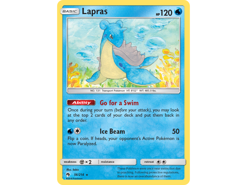 Lapras (Reverse Holo)