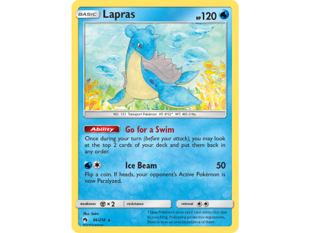 Lapras (Reverse Holo)