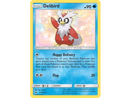 Delibird (Reverse Holo)