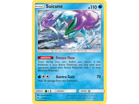 Suicune (Reverse Holo)