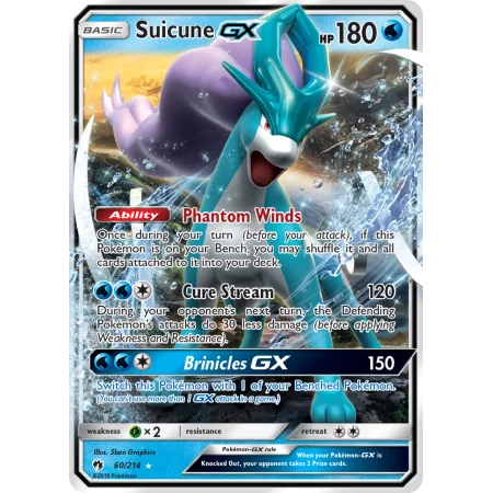 Suicune-GX (Holo)
