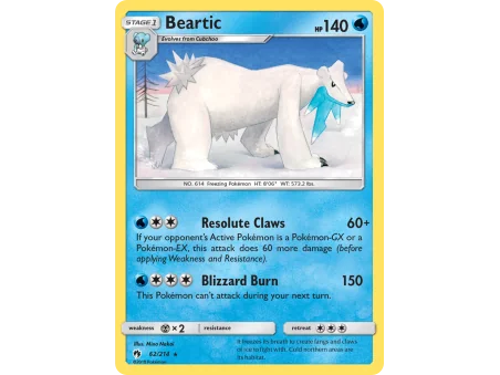 Beartic (Reverse Holo)