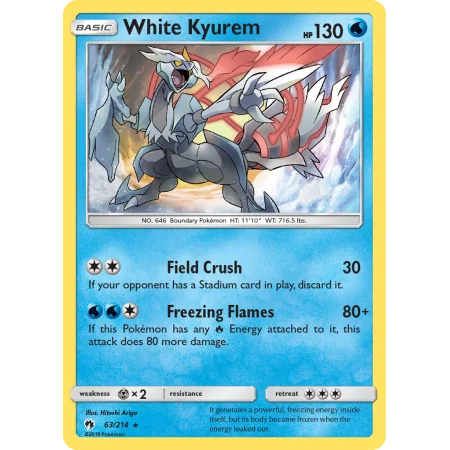White Kyurem (Reverse Holo)