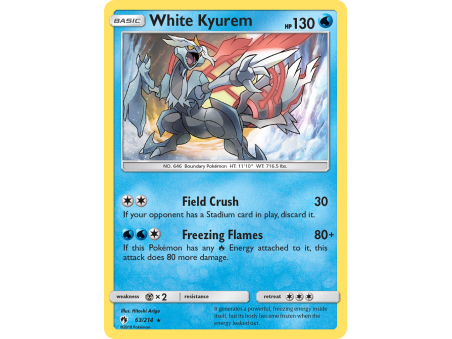 White Kyurem (Reverse Holo)