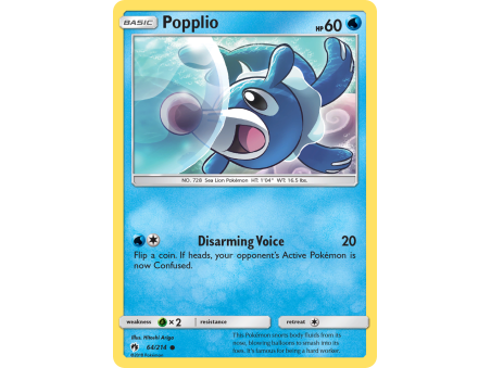 Popplio (Reverse Holo)