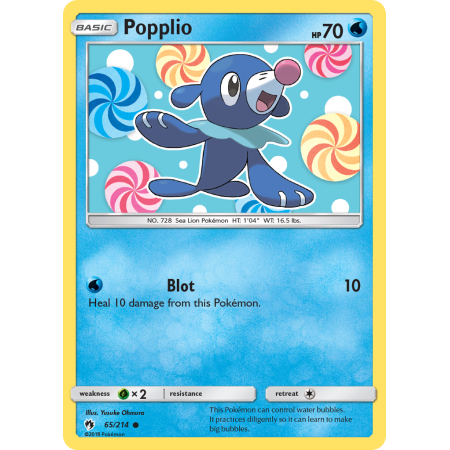 Popplio (Reverse Holo)