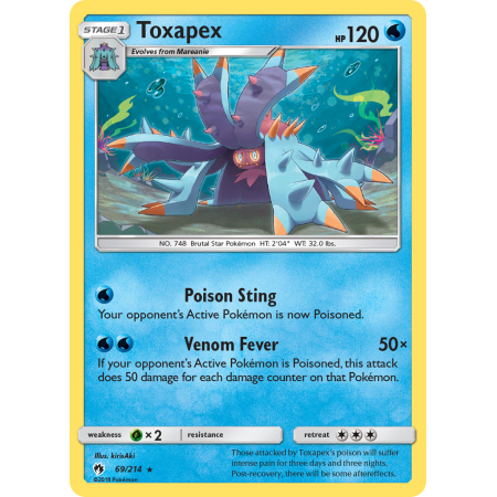 Toxapex (Reverse Holo)