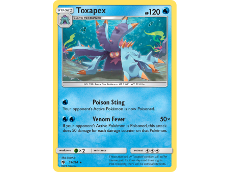 Toxapex (Reverse Holo)