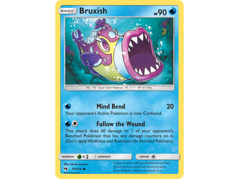 Bruxish (Reverse Holo)