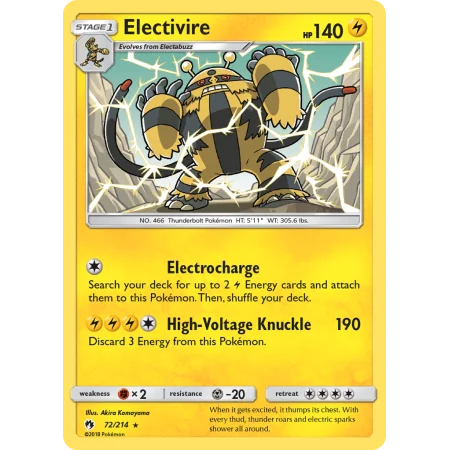 Electivire (Reverse Holo)