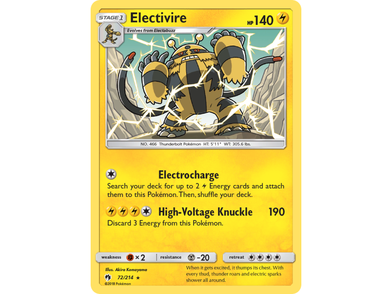 Electivire (Reverse Holo)