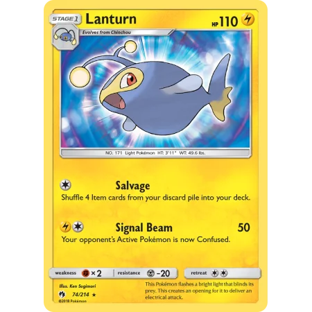 Lanturn (Reverse Holo)