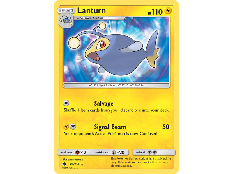 Lanturn (Reverse Holo)