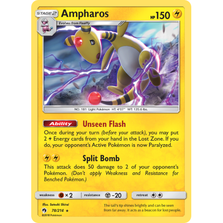 Ampharos (Reverse Holo)