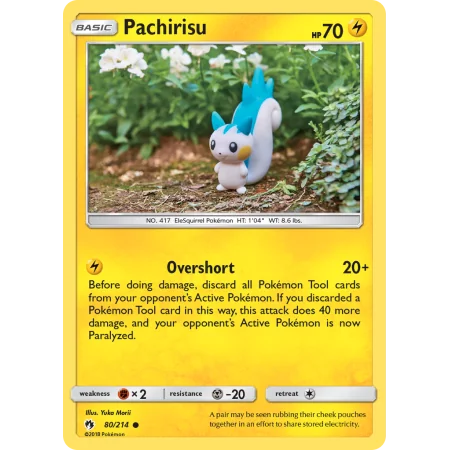 Pachirisu (Reverse Holo)