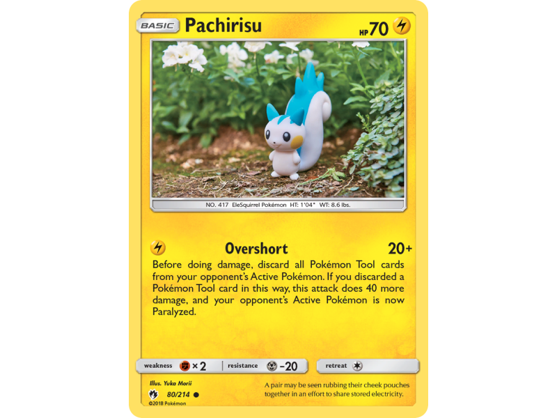 Pachirisu (Reverse Holo)