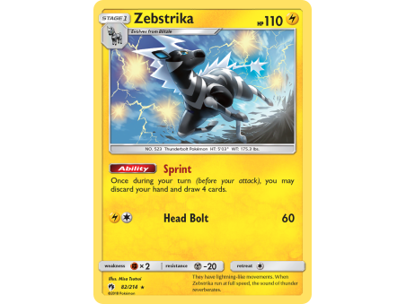 Zebstrika (Reverse Holo)