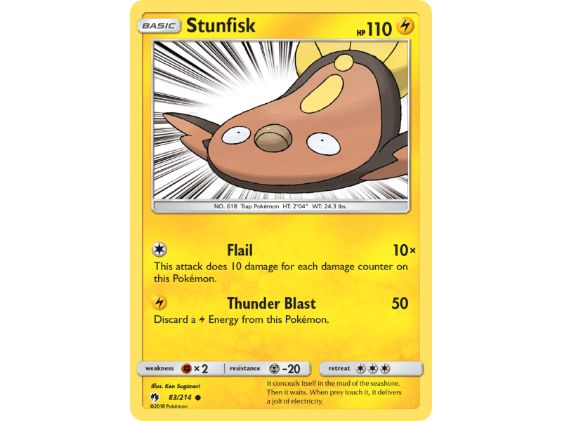 Stunfisk (Reverse Holo)