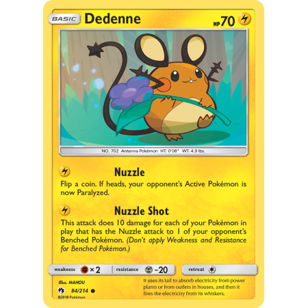 Dedenne (Reverse Holo)
