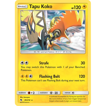 Tapu Koko (Holo)