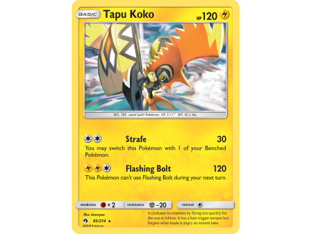 Tapu Koko (Holo)