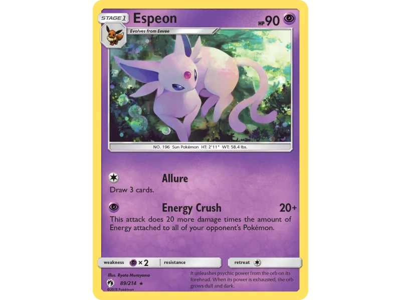 Espeon (Reverse Holo)