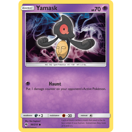 Yamask (Reverse Holo)