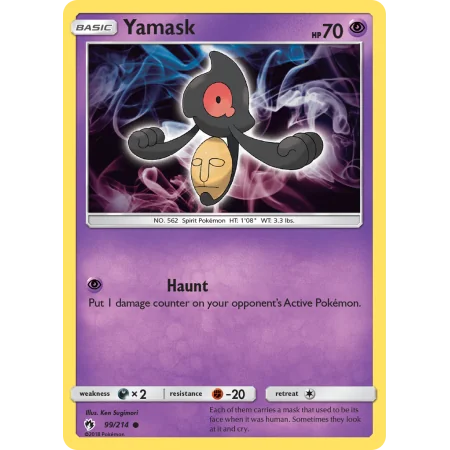 Yamask (Reverse Holo)