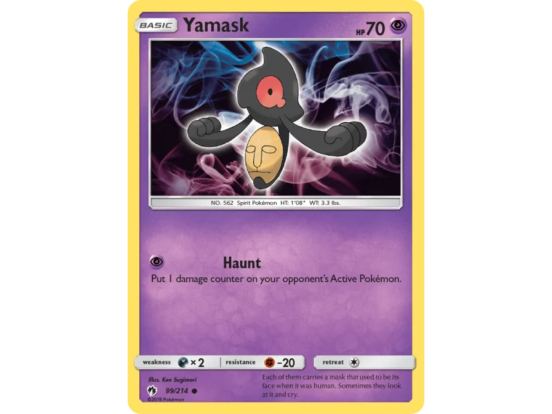 Yamask (Reverse Holo)
