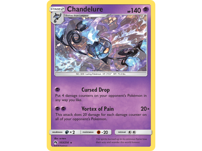 Chandelure (Reverse Holo)