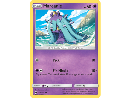 Mareanie (Reverse Holo)