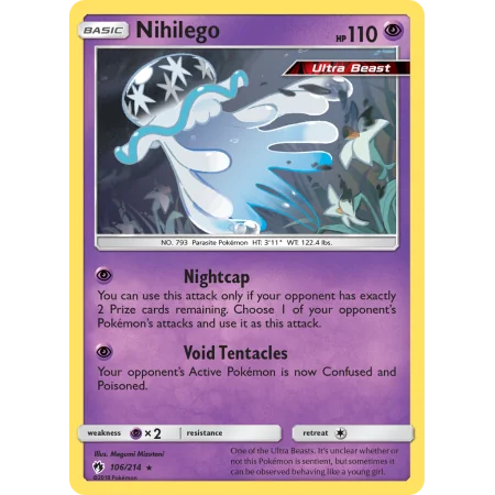Nihilego (Reverse Holo)