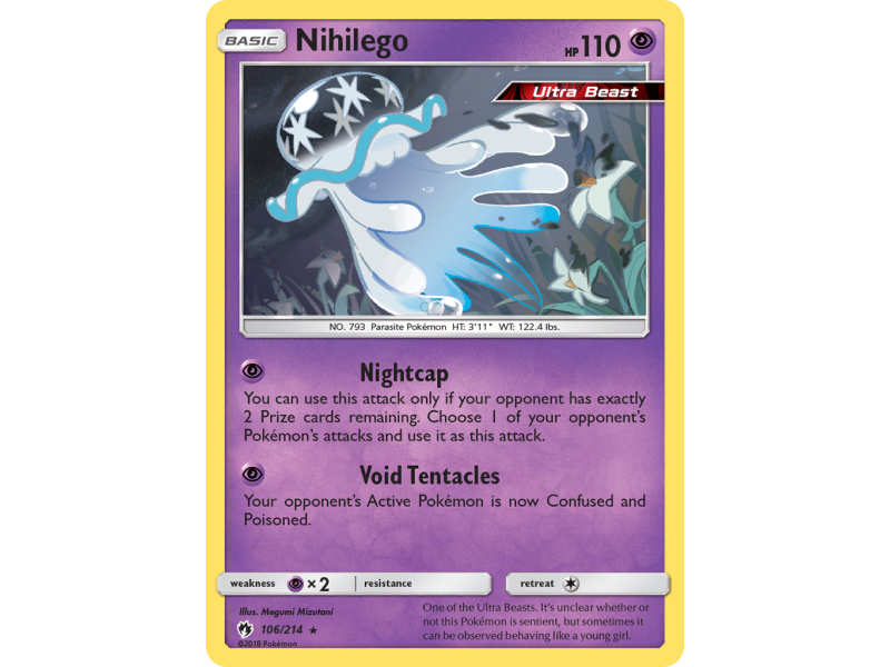 Nihilego (Reverse Holo)