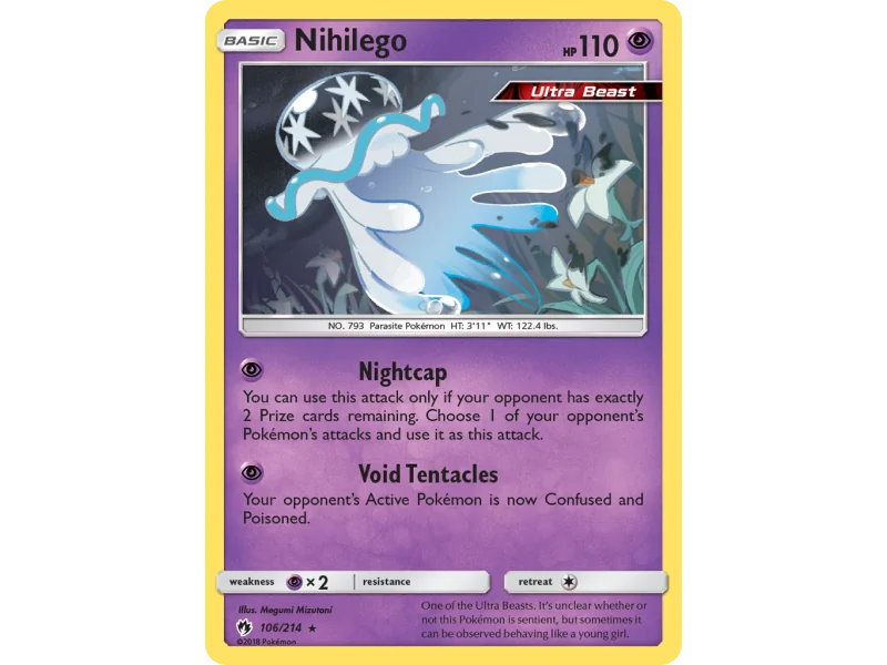 Nihilego (Reverse Holo)