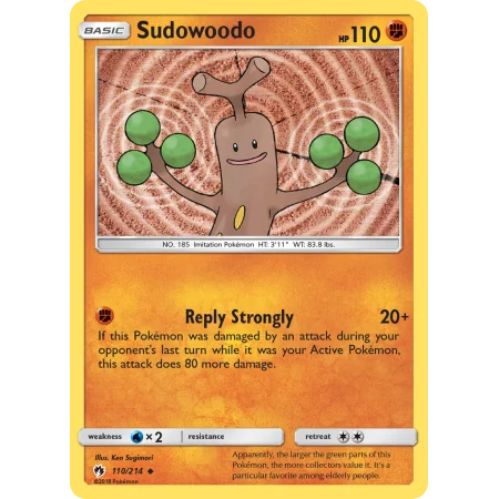 Sudowoodo (Reverse Holo)