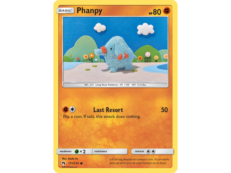 Phanpy (Reverse Holo)