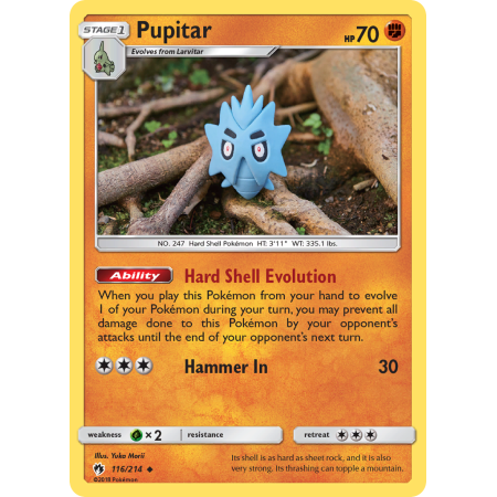 Pupitar (Reverse Holo)