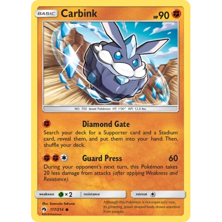 Carbink (Reverse Holo)