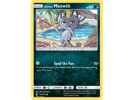 Alolan Meowth (Reverse Holo)