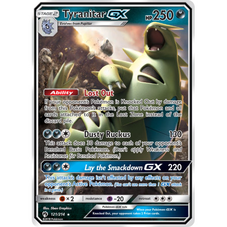 Tyranitar-GX (Holo)