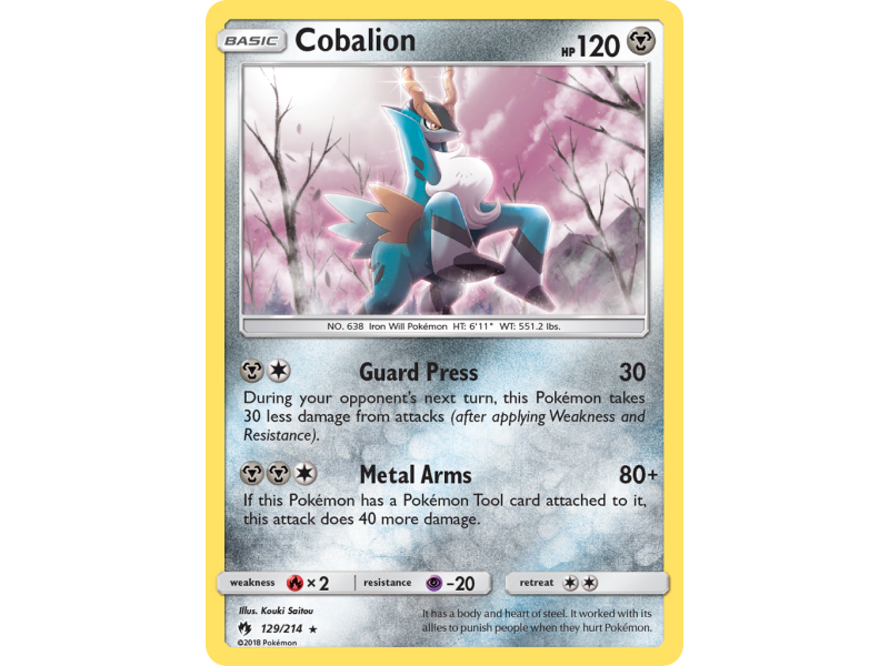 Cobalion (Reverse Holo)