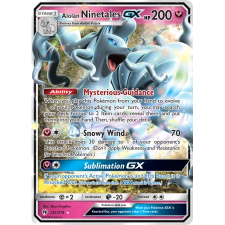 Alolan Ninetales-GX (Holo)