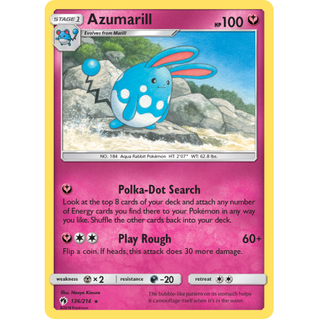 Azumarill (Reverse Holo)