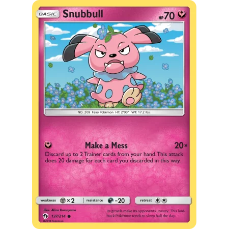 Snubbull (Reverse Holo)