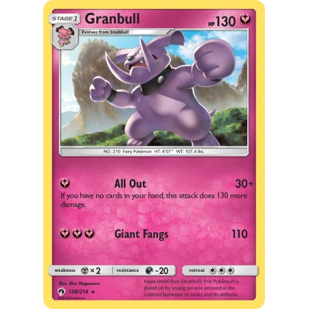 Granbull (Reverse Holo)
