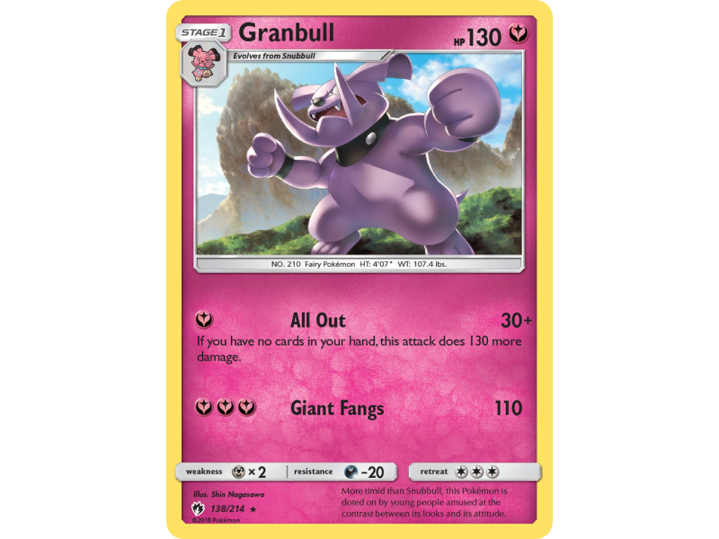 Granbull (Reverse Holo)