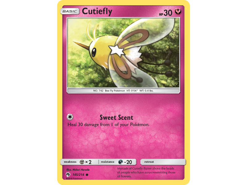 Cutiefly (Reverse Holo)