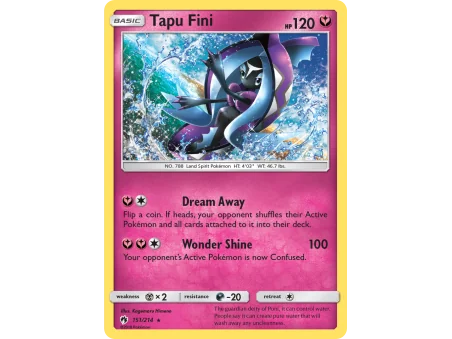 Tapu Fini (Reverse Holo)