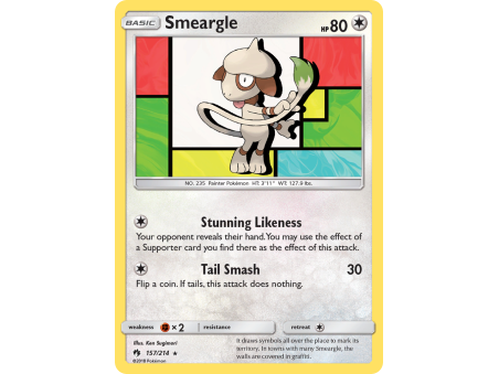Smeargle (Reverse Holo)
