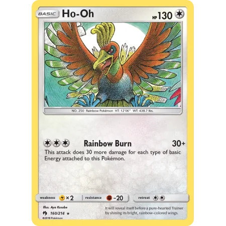 Ho-Oh (Reverse Holo)